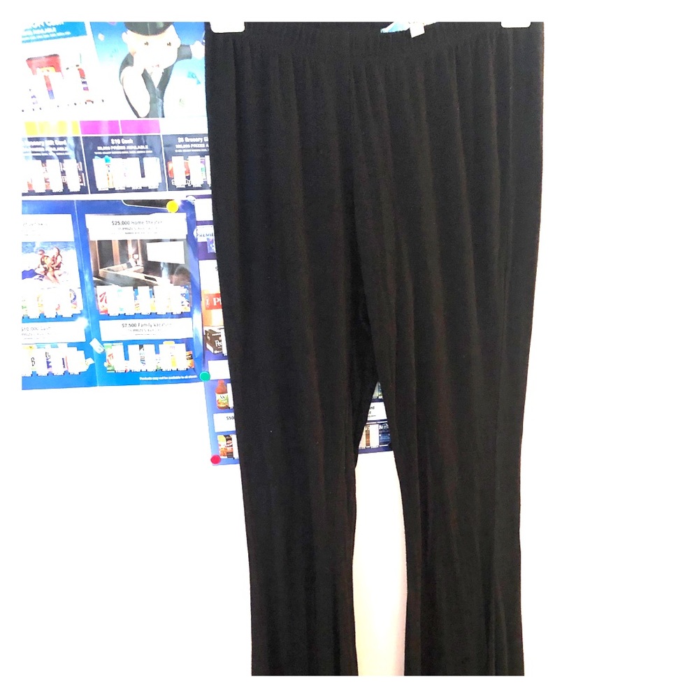 Black flowy pants